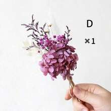 1/2/4/6/12pcs Boho Mini Artificial Flower Bouquet, Men Boutonniere For Groom Groomsmen, Desktop Cake Decor & Bridal Party Gift - Multi-color 1 - View 27