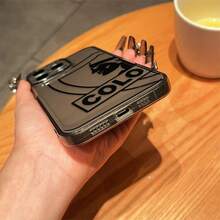 1 buah Casing Ponsel Kreatif Logo Tim Corocoro Kompatibel dengan Apple 17 16 15 14 13 12 11 Pro Max X XR XSMAX 8 7 Plus Anti-Jatuh Pelindung Belakang Matte - MultiWarna - View 5