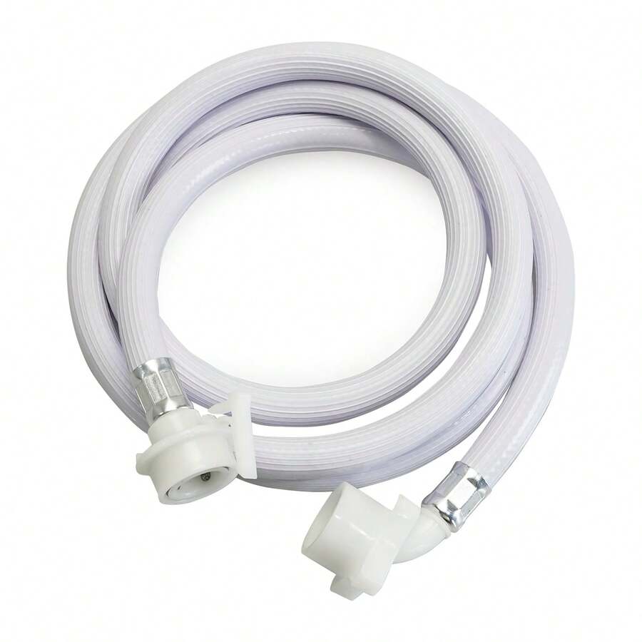 MANGUERA PARA LAVADORA DE 200CM EN COLOR BLANCA; IDEAL PARA DARLE MEJOR FUNCIONAMIENTO A LAVADORAS DEL HOGAR - 200 cm - Ver 1