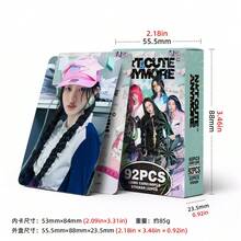 Matching Product Images, Buy Now! This Is The KATSEYE "Next Cute Anymore" Album Theme Merchandise Gift Box, Containing A Total Of 92 Pieces, Including 60 Double-Sided High-Definition LOMO Cards And 32 Character Stickers, Item Number 94586. - 1PC - View 12