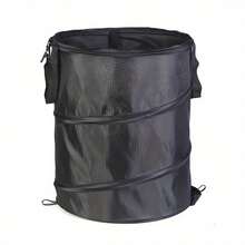 [Portable Trash Can] 1pc Portable Foldable Trash Can | Outdoor Camping Tent Gardening Equipment, Used For Collecting Fallen Leaves And Debris - Multicolor - View 7