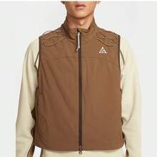 Nike Death Bloom New Men's Versatile Loose Lightweight Comfortable Outdoor Stand Collar Vest HV0601-235 - Camel - View 1