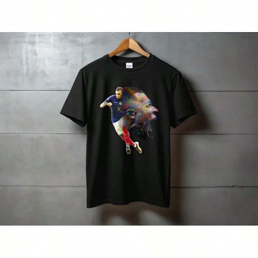 Men Sports Tees & Tanks - 黑色 - 查看 1