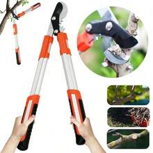 Robuste Ratschen-Gartenschere Mit Ergonomischen Griffen, 30 Mm Schnittkapazität Für Garten- & Obstbaumschnitt – Ideal Für Senioren Mit Eingeschränkter Handkraft, Hobbygärtner & Liebhaber Der Obstbaumpflege - S - Übersicht 5