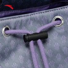 Anta Kyrie Irving Series | Kyrie Denim Vintage Floral Backpack Large Capacity Men's School Bag - Gray Purple-2 - View 4