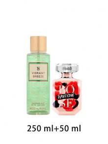 Victoria's Secret [Bundle] Vibrant Breeze Body Mist 250 Ml + Hardcore Rose Eau De Parfum 50 Ml - Vibrant Breeze+Hardcore Rose - View 2