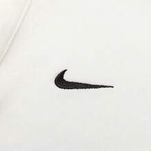 Nike New Women's Sportswear Knitted Collar Short Polo Shirt - White - View 10