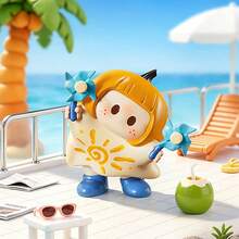 Miniso YOYO Cute Tilted Head S2 Series Icon Box Figure Blind Box, Solid PVC Craft,Desktop Display Ornament,Lovely Character Model, IP Collectible Ornament For Fans, Recommended For Ages 14 And Above(1 PC Random Delivery) - Multicolor - View 7