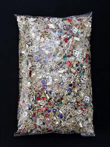 30/50件混款混色美甲合金裝飾品，DIY美甲配件，美甲寶石，美甲用品美甲飾品 - 彩色 - 查看 7