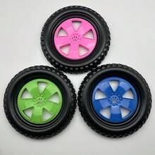 A Tire-Shaped Flying Disc, Durable And Made Of Material. It's A Pet Toy That Can Be Played Independently, Relieving Boredom Through Chewing, Also Serves As A Teething Toy, Interactive Toy, Companion Toy, Perfect Gift For Dogs, Dog Companion Toy Or Training Toy, Suitable For Medium To Large Dogs. - Multicolor - View 11
