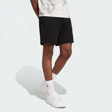 Adidas New Summer Terry Cloth Sports Shorts Casual Loose Men's Five-Inch Shorts - Black - View 2