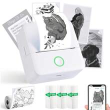 X6 White + 3 Rolls Of Stickers