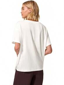 Women T-Shirts - 白色 - 查看 2