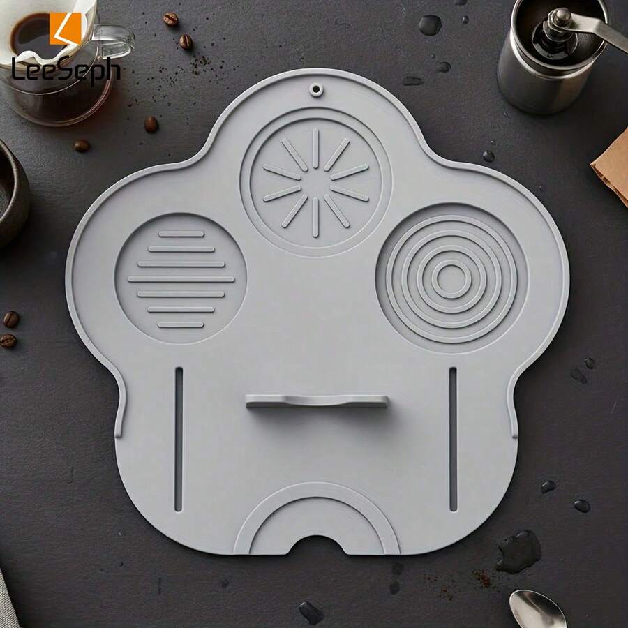Thảm nén cà phê Espresso - Trạm nén cà phê chống trượt, đệm nén cà phê bằng silicone, phụ kiện cà phê Espresso, phù hợp cho barista, gia đình, nhà bếp, quầy bar hoặc quán cà phê - Nhiều màu - Xem 1