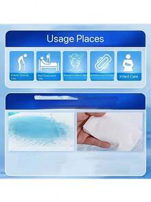 Disposable Nursing Pads, Women's Breast Pads, Pet Care Absorbent Leak-Proof Protective Pads, Suitable For Adults With Limited Mobility, Women's Hygiene Care, Highly Absorbent, Made Of Premium Materials. Available In S, M, L, XL Sizes - View 7