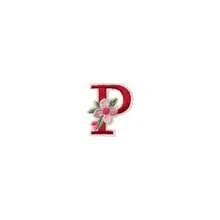 1/26pcs Computer Embroidered Floral Multi-Color English Letter A-Z Badge Patch, Clothing Accessory Decorative Patch With Back Adhesive Embroidery Fabric - Multicolor - View 71