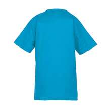 Spiro Impact Childrens/Kids Junior Performance Aircool T-Shirt - Ocean Blue - View 2