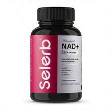 Miriyalyad NAD+ Dietary Supplement Capsules Formulated For Women Multi Ingredient Blend β-NAD+ Resveratrol CoQ10 D-Ribose Nutritional Support For Cellular Energy & Skin Wellbeing 90 Capsules - 1件 - 查看 1
