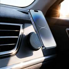 Slim Adhesive Magnetic Cell Phone Mount Universal Sticky Holder Hands Stand Compatible With All Smartphones Tablets Cars Dashboards Walls Desks - A8U - View 4
