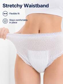 3/10/30pcs,Period Panties,Lightweight & Breathable,Quick Absorption,3D Leak Protection,Anti-Leak & Breathable,Odor Control,Random Pattern,Suitable For Summer Travel,Menstrual Period,Postpartum,Travel. - Menstrual Pants - View 2