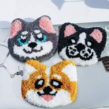 6pcs/1set Kit Sulam Jarum Tusuk Tema Anjing Lucu, Cocok Untuk Pemula Dewasa. Set Jarum dan Benang Sulam Buatan Tangan Lengkap, Termasuk Bingkai Sulam dan Buku Panduan. Kit Sulam Jarum Tusuk untuk Pemula, Cocok Untuk Dekorasi Rumah, Hadiah Liburan. - Berbagai gaya - View 5