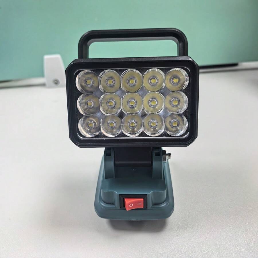 1pc Portable Emergency LED Work Light Spotlight Flashlight Without Battery - Emergency Light - View 1