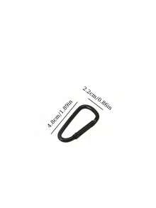 Portable Anti-Pressure Zipper Glasses Case With Carabiner Clip, Textured Hard Shell Eyewear Storage, Unisex, Minimalist Design, Suitable For Hanging On Backpack, Car Accessory, Travel Essential, Vacation Must-Have Fashion Glasses Storage Box - Multicolor - View 14