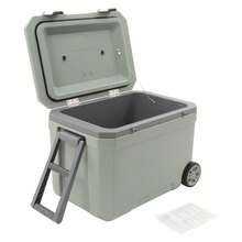 Wheelded Cooler Insulated Portable Cooler Ice Retention Cooler With Handle - Green - View 7