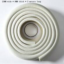 1 pieza Protector de esquina suave para bebé, tira anticolisión, protector de esquina de mesa - Multicolor - Ver 9