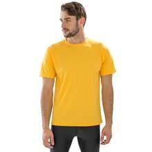 Spiro Mens Aircool T-Shirt - Gold - View 2