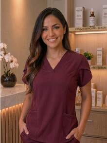 Scrub Sets - Lie de vin - Voir 4