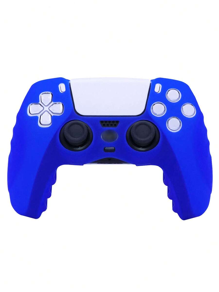 適用於 PlayStation 5,防滑、防刮、防汗設計提升遊戲操控手感,大底開口可直接充電,實用遊戲配件 - 藍色 - 查看 1