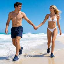 ZIITOP Water Shoes For Women, Wide Toe Box, Barefoot Quick Drying, Suitable For Beach Or Swimming - Dark Blue - View 3