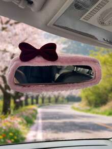 1PC Bow Rearview Mirror Cover Car Rearview Mirror Protective Cover Exquisite Cute Bow Protective Cover - Rearview Mirror Cover - View 10