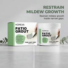 Long Lasting Tile Renovation Grout! 100g Light Grey Patio Sealant Paste, Waterproof Anti-Mold Gap Filler For Indoor Outdoor Ceramic Marble Tile Joints - Tile Grout - View 7