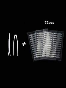 High Support Invisible Double Eyelid Tape, Suitable For Puffy And Droopy Eyelids, Long-Lasting Waterproof Eye Makeup Tape, Ideal For Daily Work, Dating, Party, Wedding Makeup Beauty Tool - Multicolor - View 11