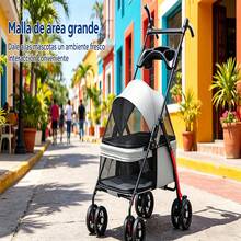 Pet Strollers - Grey - View 10
