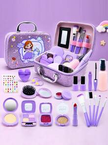 Set Mainan Tas Rias Bermain Peran, Mainan Interaktif Bermain Peran untuk Anak Perempuan, Hadiah Ulang Tahun, Hadiah Natal - MultiWarna - View 8