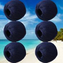 100g Hollow Yarn 2mm Linen Doll Handmade Crochet Knitting DIY Stiff Yarn For Bags And Hats - 6-pack - View 23