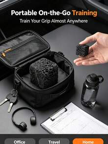 Callus Ball For Hand Strength Training - Anti-Sweat Grip Device Suitable For Gym, Climbing, Weightlifting | Callus Building Tool For Tough Hands, Grip Endurance & Conditioning Accessory For Athletes, Climbing & Fitness - Regular Model - View 3