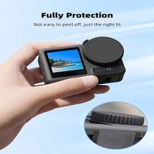6pcs Tempered Glass Screen Protectors + 2pcs Lens Covers, Compatible With DJI Action 6/5 Pro/4/3 Front And Rear Screen Lens Tempered Glass Protective Film + Protective Cover, Ultra-Clear Tempered Glass Protective Film, Scratch-Resistant, Bubble-Free, Highly Scratch-Resistant. - View 5