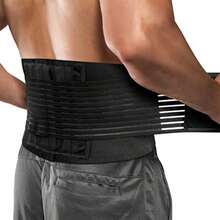 ACWOO 6-Bar Waist Support Belt, Suitable For Men And Women, Dual-Adjustment Waist Support Belt, Relieve Back Pain - Multi-color - View 2