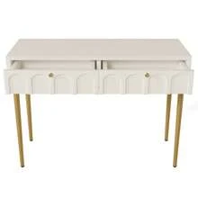 White Vanity Table - Bedroom Sideboard - White - View 10