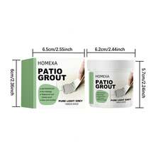 Long Lasting Tile Renovation Grout! 100g Light Grey Patio Sealant Paste, Waterproof Anti-Mold Gap Filler For Indoor Outdoor Ceramic Marble Tile Joints - Tile Grout - View 4