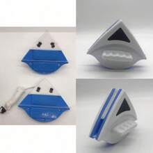 1pc Multifunctional Magnetic Glass Scraper Cleaner, Made Of ABS Material With Water Storage And Hand Protection Function, Equipped With Powerful Suction Cup Non-Mark Rubber Blade, Easily Clean Windows, Doors And Mirrors, High-Rise Building Magnetic Double-Sided Glass Cleaner, Strong Magnetic Glass Cleaning Tool, Suitable For 3-10mm Thick Single-Layer Glass, No Electricity Required, Durable Plastic - A - View 14