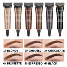 wavytalk 6 Colors Tinted Eyebrow Gel, Durable Waterproof Long Lasting Liquid Brow Pomade Cream, Volumizing & Shaping Makeup For Sparse Light Brows, Smudge-Proof Eye Cosmetics - Espresso#05 - View 2