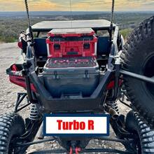 Cooler Mount Compatiable With Tundra 35 Quart Cooler - Works With RZR R/ Pro XP/ Pro S - Lock And Ride - Bed Anchors Included - A - View 3