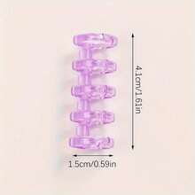 80pcs/160pcs 5-Hole Loose Leaf Binder Rings, Random Color, 5-Hole Plastic Binding Strips, Loose Leaf Binder, Plastic Roll, Detachable Loose Leaf Core, Easy-Open Page Fixers, Suitable For Organizing Loose Leaf Paper And Office Supplies, Loose Leaf Notebook - Random Color - View 5