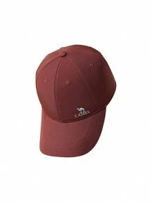 CAMEL CROWN Topi Baseball Unisex, Topi Olahraga Tenis Pelindung Matahari Terbaru untuk Musim Panas, Topi Matahari yang Mempercantik Wajah - Merah Angola - View 2