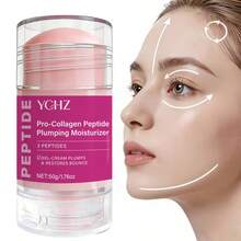 YCHZ Barra de Cuidado de Cuello y Rostro con Colágeno de Péptidos, Levanta y Firma la Piel del Cuello, Hidrata y Humecta el Cuello y el Rostro, Di Adiós a la Sequedad, Opacidad, Flacidez, Cuidado del Cuello, Cuidado del Rostro - Una botella - Ver 1